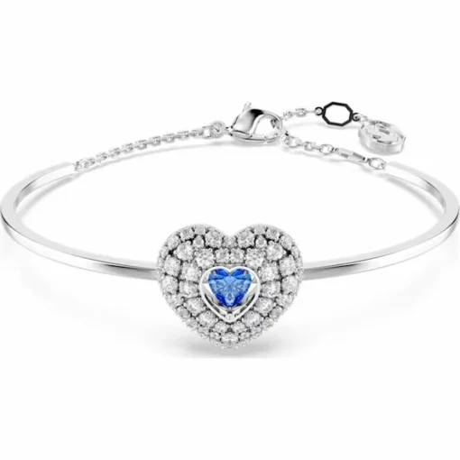 Bracelet Femme Swarovski Hyperbola Soft Heartt - 5680393 bleu,argent
