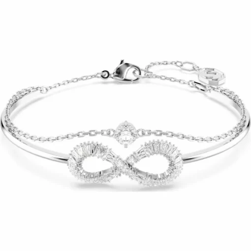 Bracelet Femme Swarovski Hyperbola Soft - 5684049 blanc,argent