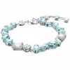Bracelet Femme Swarovski 5666018 Gema - BLU/RHS M