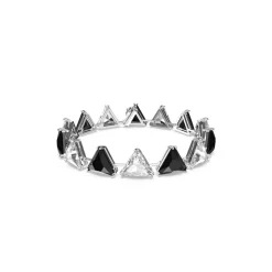Bracelet Femme Swarovski - 5619154 Métal rhodié Noir