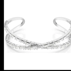 Bracelet Femme Swarovski Hyperbola Cuff - 567762 blanc,argent