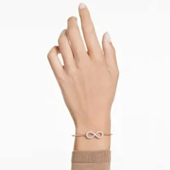 Bracelet Femme Swarovski Hyperbola Soft - 5679443 doré rose,blanc