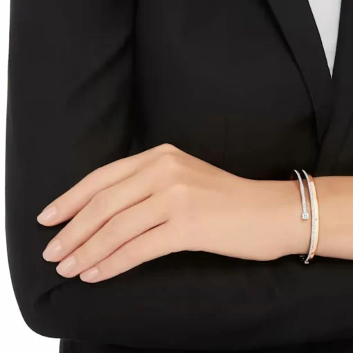 Bracelet Femme Swarovski - 5257565 Métal Doré rose