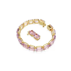 Bracelet Femme Swarovski Milnia - 5720487 Plaqué Or Violet