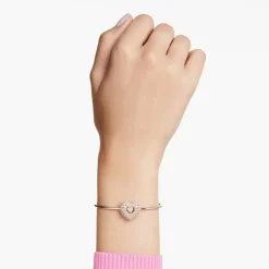 Bracelet Femme Swarovski Hyperbola Soft - 5687258 rose,doré
