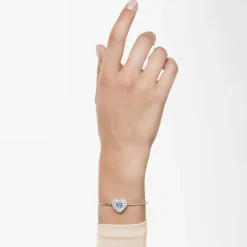Bracelet Femme Swarovski Hyperbola Soft Heartt - 5680393 bleu,argent