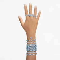 Bracelet Femme Swarovski 5666018 Gema - BLU/RHS M