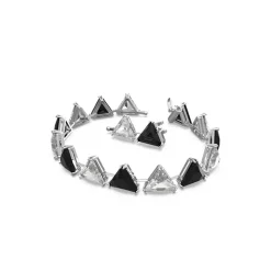 Bracelet Femme Swarovski - 5619154 Métal rhodié Noir