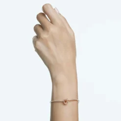 Bracelet Femme Swarovski - 5620555 Métal Doré Rose