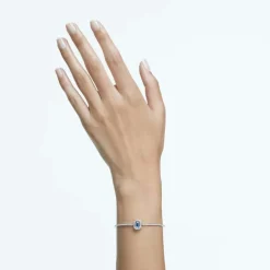 Bracelet Femme Swarovski - 5620556 Métal rhodié Bleu Argent