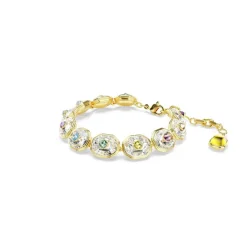 Bracelet Femme Swarovski Chroma - 5715800 Plaqué Or Multicolore