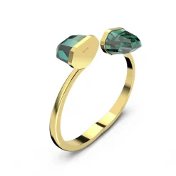 Bracelet Femme Swarovski - 5615109 Métal Vert Doré