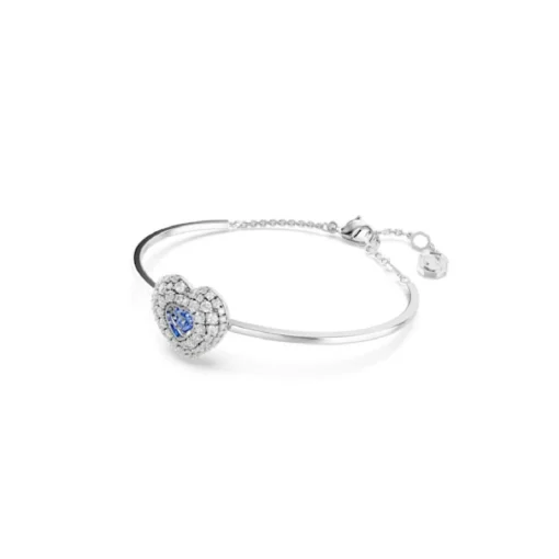 Bracelet Femme Swarovski Hyperbola Soft Heartt - 5680393 bleu,argent
