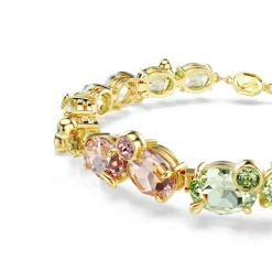 Bracelet Femme Swarovski Gema - 5705808 Plaqué Or Multicolore