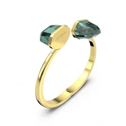 Bracelet Femme Swarovski - 5615109 Métal Vert Doré