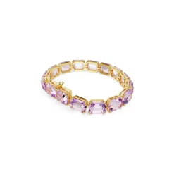 Bracelet Femme Swarovski Milnia - 5720487 Plaqué Or Violet