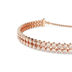 Bracelet Femme Swarovski Matrix - 5677823 Plaqué Or Rose Argent