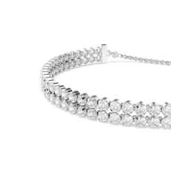 Bracelet Femme Swarovski Matrix - 5678252 Métal Rhodié Argent