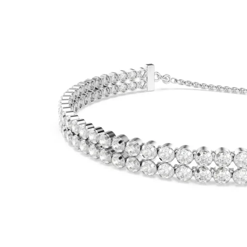 Bracelet Femme Swarovski Matrix - 5678252 Métal Rhodié Argent