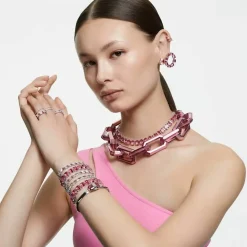 Bracelet Femme Swarovski - 5633627 Rose Argent