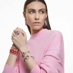 Bracelet Femme Swarovski - 5615110 Acier Rose