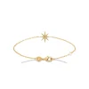 Bracelet femme étoile fantaisie plaqué or Maison de la Bijouterie UYZUYYZV
