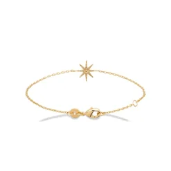 Bracelet femme étoile fantaisie plaqué or Maison de la Bijouterie UYZUYYZV