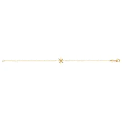 Bracelet femme étoile fantaisie plaqué or Maison de la Bijouterie UYZUYYZV