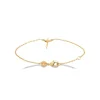 Bracelet femme vol d'oiseau plaqué or Maison de la Bijouterie UYY0Z6ZV