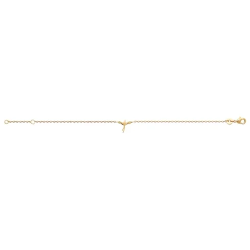 Bracelet femme vol d'oiseau plaqué or Maison de la Bijouterie UYY0Z6ZV