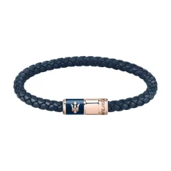 Bracelet Homme - JM222AVE09 Cuir Bleu