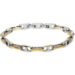 Bracelet Homme Rochet GALION - HB7183 Acier Métal Doré Argent