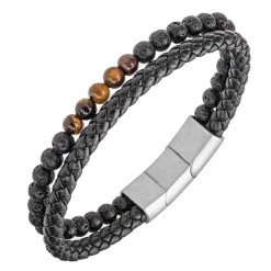 Bracelet Homme All Blacks 682294 - Cuir Noir