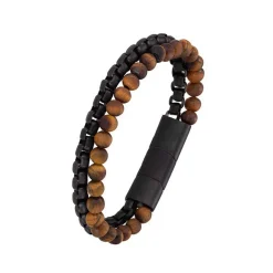 Bracelet Homme All Blacks 682150 - Acier Noir