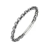Bracelet Homme All Blacks 682246 - Acier Argent et Noir