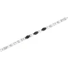 Bracelet Homme All Blacks 682188 - Acier Argent et Noir