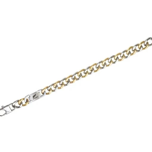 Bracelet Homme All Blacks 682258 - Acier Argent et Jaune