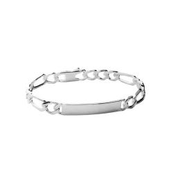 Bracelet Homme argent chainage figaro 1-3 7mm Maison de la Bijouterie 53300WYZ
