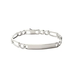 Bracelet Homme argent chainage figaro 1-2 6mm Maison de la Bijouterie 53Y006Y0