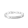 Bracelet Homme argent chainage figaro 1-1 Maison de la Bijouterie 53Z00WYZ