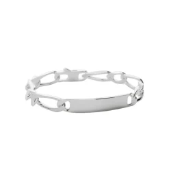 Bracelet Homme argent chainage figaro 1-1 Maison de la Bijouterie 53Z00WYZ