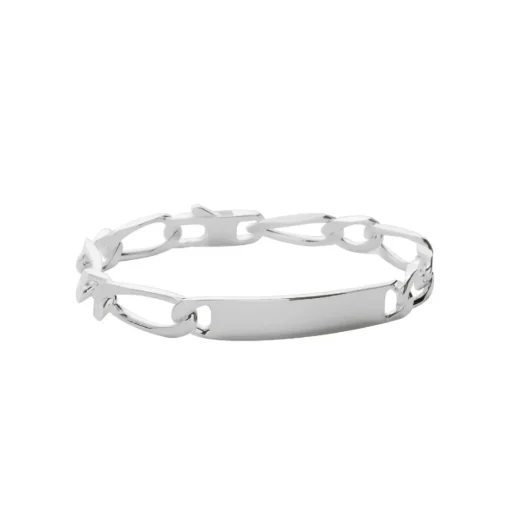 Bracelet Homme argent chainage figaro 1-1 Maison de la Bijouterie 53Z00WYZ
