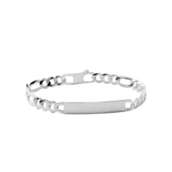 Bracelet Homme argent chainage figaro 1-3 6mm Maison de la Bijouterie 563006Y0