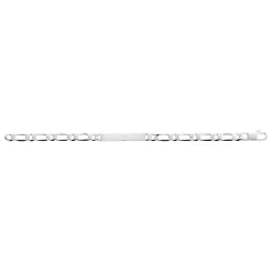 Bracelet Homme argent chainage figaro 1-1 6mm Maison de la Bijouterie 56Z006Y0
