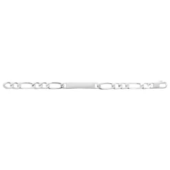 Bracelet Homme argent chainage figaro 1-2 9mm Maison de la Bijouterie 53Y00UYY