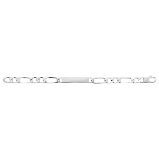 Bracelet Homme argent chainage figaro 1-2 9mm Maison de la Bijouterie 53Y00UYY