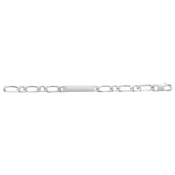 Bracelet Homme argent chainage figaro 1-1 8mm Maison de la Bijouterie 53Z00VYZ
