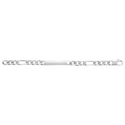 Bracelet Homme argent chainage figaro 1-3 8mm Maison de la Bijouterie 53300VYZ