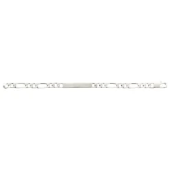Bracelet Homme argent chainage figaro 1-2 6mm Maison de la Bijouterie 53Y006Y0