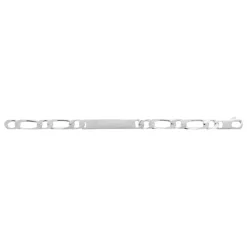 Bracelet Homme argent chainage figaro 1-1 9mm Maison de la Bijouterie 53Z00UYY